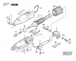 Bosch F 013 020 045 200 Rotary Tool 230 V / Eu Spare Parts